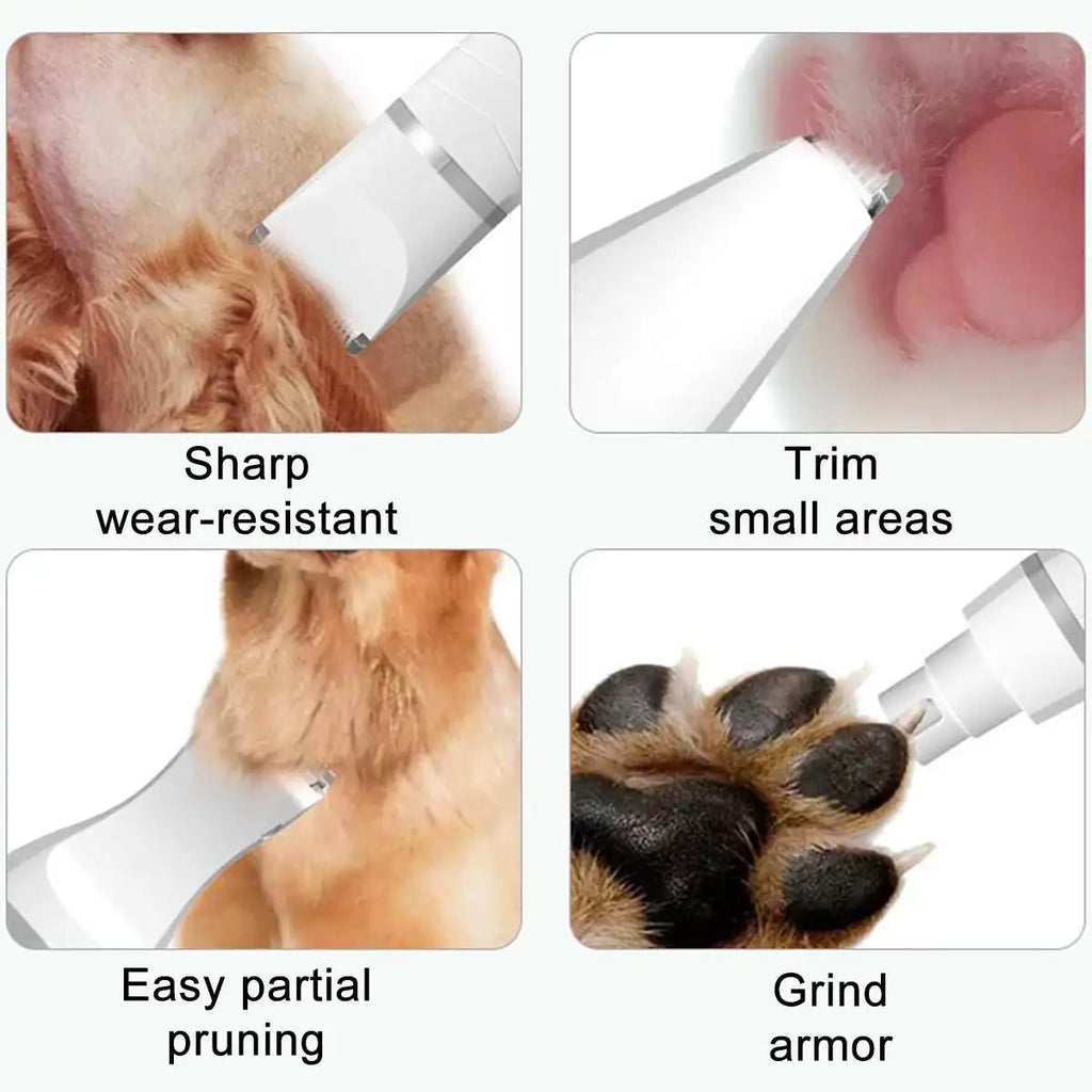 4-in-1 Pet Clipper Grooming Kit