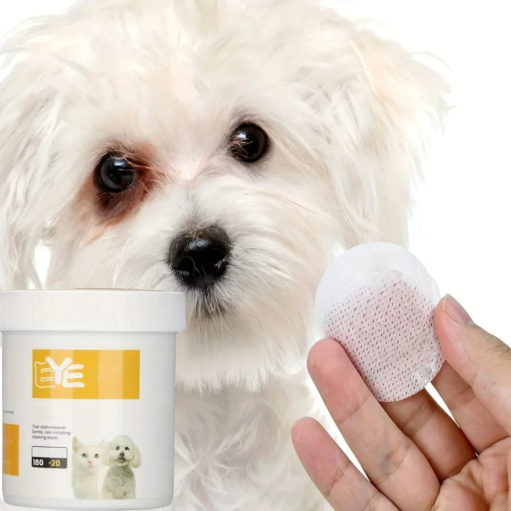 200pcs Pet Eye Cleaning Wipes