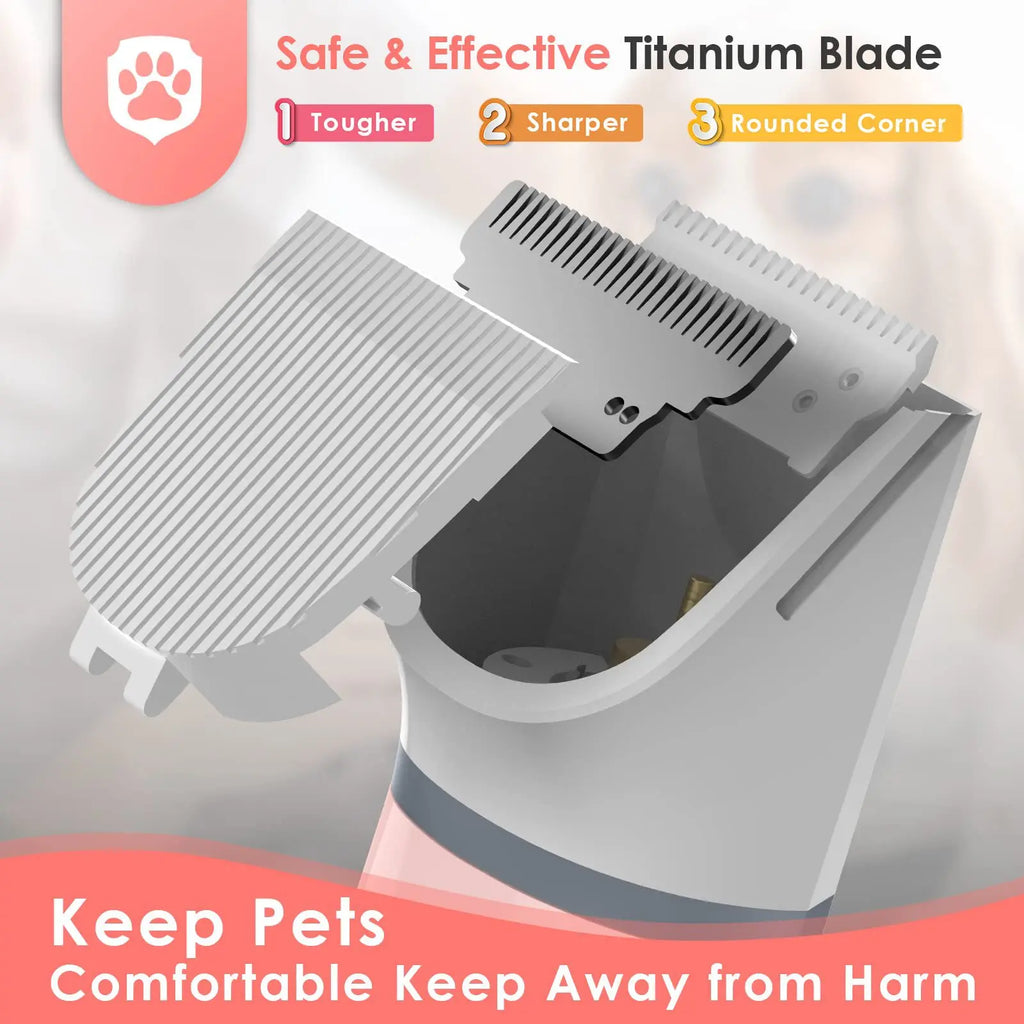 4-in-1 Pet Clipper Grooming Kit