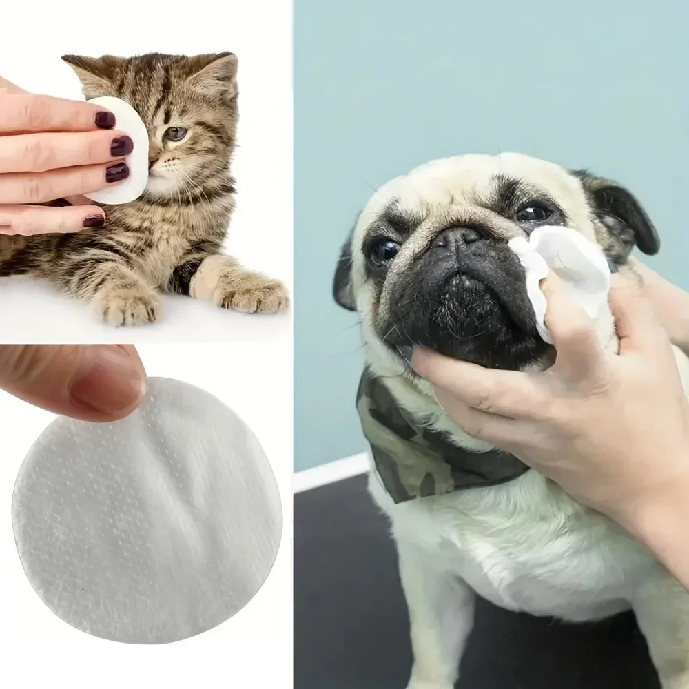 200pcs Pet Eye Cleaning Wipes