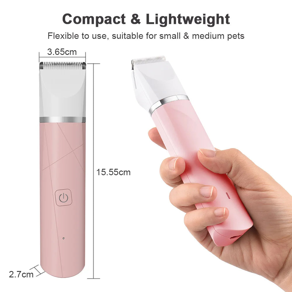 4-in-1 Pet Clipper Grooming Kit