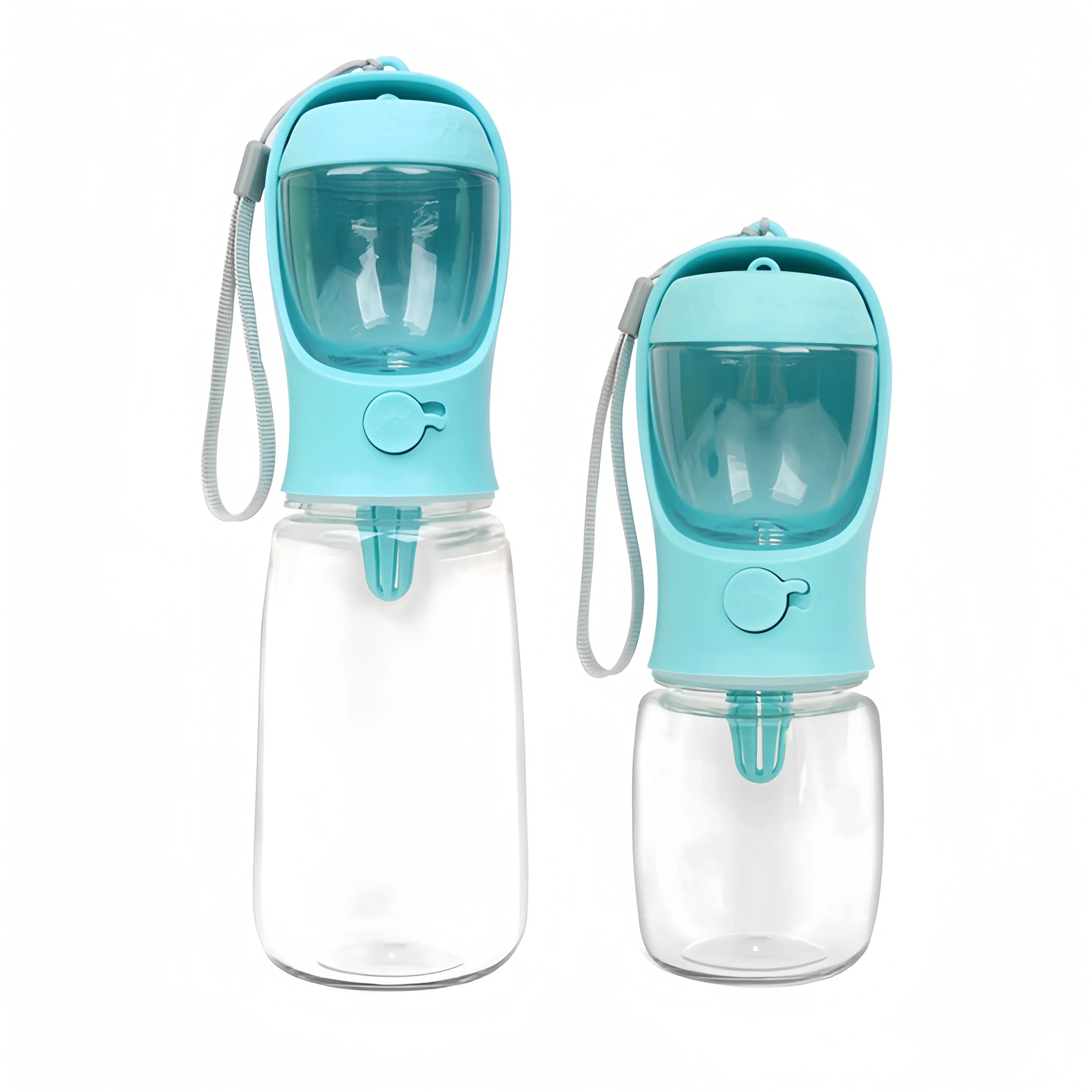 Water Bottle Portable with Food Dispenser