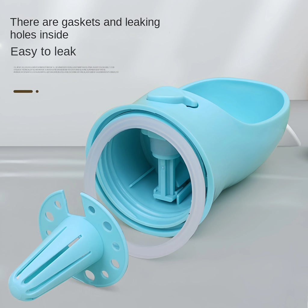 Water Bottle Portable with Food Dispenser