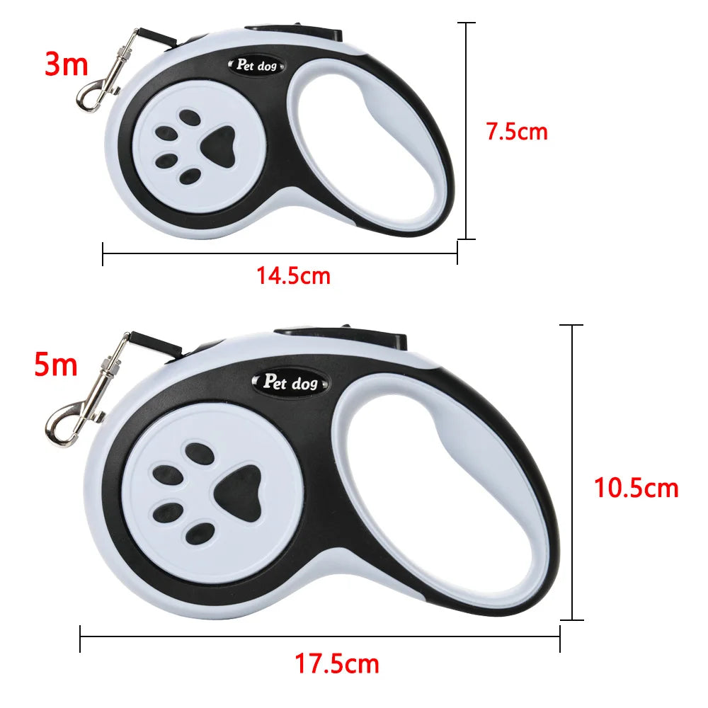 Nylon Pet Dog Leash Automatic Retractable Extending Rope